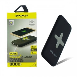 Внешний аккумулятор Awei P98K 8000mAh Black - фото 12298