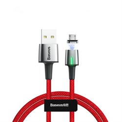 Кабель Baseus Zinc Magnetic Cable for Micro 2.4A 1M (CAMXC-A09) - фото 20437