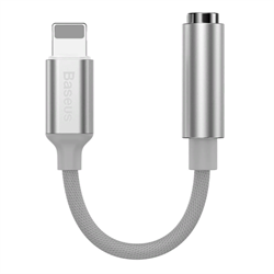 Переходник Baseus Audio Converter L3.5 Adapter from Lightning headphones mini jack 3,5 mm (CALL3-02) - фото 33769