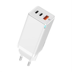 Сетевое зарядное устройство Baseus GaN fast wall charger PPS 65W (CCGAN-B02) - фото 34125