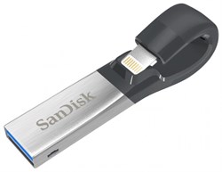 Флеш-накопитель USB 3.0  128GB  SanDisk  iXpand  USB3.0/Lightning - фото 9404