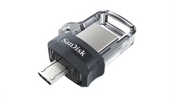Флеш-накопитель USB 3.0  256GB  SanDisk  Ultra Android Dual Drive  OTG - фото 9413