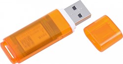 Флеш-накопитель USB  32GB  Smart Buy  Glossy  оранжевый - фото 9502