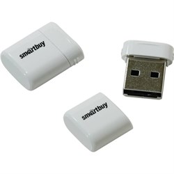 Флеш-накопитель USB  32GB  Smart Buy  Lara  белый - фото 9506