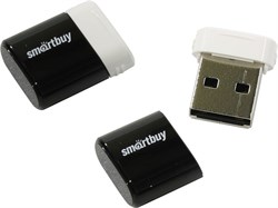 Флеш-накопитель USB  32GB  Smart Buy  Lara  чёрный - фото 9508