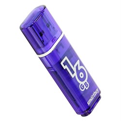 Флеш-накопитель USB 3.0  16GB  Smart Buy  Glossy  темно синий - фото 9540