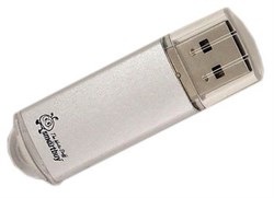 Флеш-накопитель USB 3.0  64GB  Smart Buy  V-Cut  серебро - фото 9552