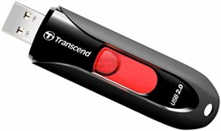 Флеш-накопитель USB  4GB  Transcend  JetFlash 590  чёрный - фото 9563