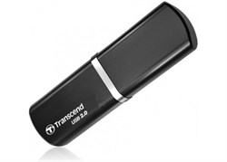 Флеш-накопитель USB  8GB  Transcend  JetFlash 320  чёрный - фото 9566