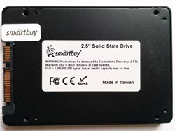 Твердотельный внутренний диск SSD  Smart Buy  960GB  Ignition Plus, SATA-III, R/W - 500/320 MB/s, 2.5", PS3111, MLC - фото 9931