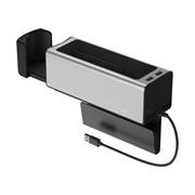 Автомобильный органайзер Baseus Deluxe Metal Armrest Console Organizer (CRCWH-A0S)