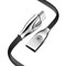 Кабель Baseus Zinc Fabric Cloth Weaving Cable USB For Type-C 2A 1M , Черный (CATXN-01) - фото 10368