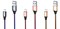 Кабель Baseus Discolor Cable For IP 2A 1M , Розовое золото (CALGR-0G) - фото 10386
