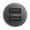 Автомобильное зарядное устройство Baseus Small Screw Dual-USB 3.4A + кабель Lightning (TZXLD-A01)