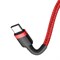 Кабель Baseus Cafule Series Type-C PD2.0 60W Flash charge Cable (20V 3A) 1M (CATKLF-G09) - фото 19414