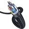 Кабель Baseus Enjoyment Series 4KHD Male To 4KHD Male Adapter Cable 3m (CAKSX-D0G) - фото 33611