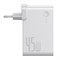 Внешний аккумулятор Baseus GaN power bank 10000 mAh fast wall charger PPS 45W USB-A / USB Typy-C + Кабель USB Type-C 1m (PPNLD-C02) - фото 37521
