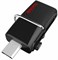 Флеш-накопитель USB 3.0  256GB  SanDisk  Ultra Android Dual Drive  OTG  чёрный - фото 9414