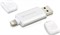 Флеш-накопитель USB  3.1  128GB  Transcend  JetDrive Go 300  (USB/lightning)  MFi  серебро - фото 9668