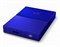 Внешний жесткий диск HDD  WD  2 TB  My Passport Slim синий, 2.5", USB 3.0 - фото 9836